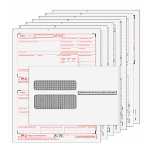 W-2 Tax Forms Kits w/ envelopes